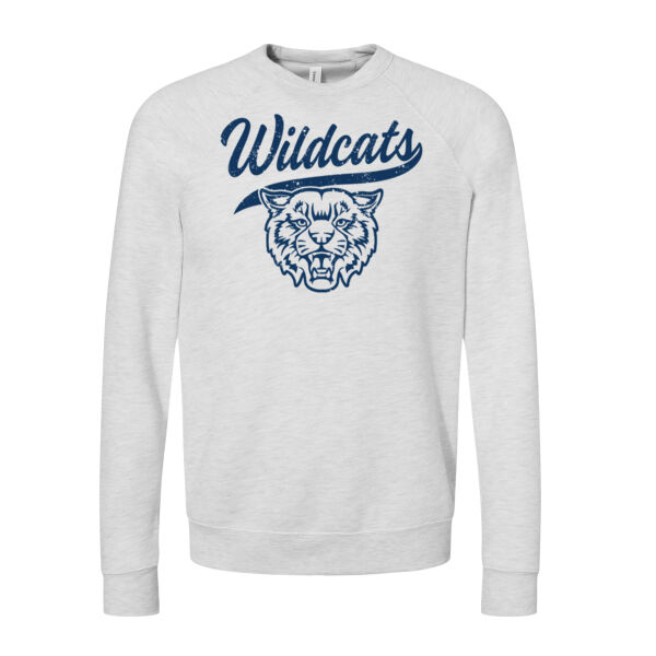 River Ridge Volleyball 2026 Logo 1 - Sponge Fleece Raglan Crewneck Sweatshirt Thumbnail