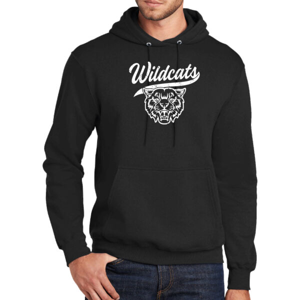 River Ridge Volleyball 2026 Logo 1 - Tall Core Fleece Pullover Hooded Sweatshirt Thumbnail