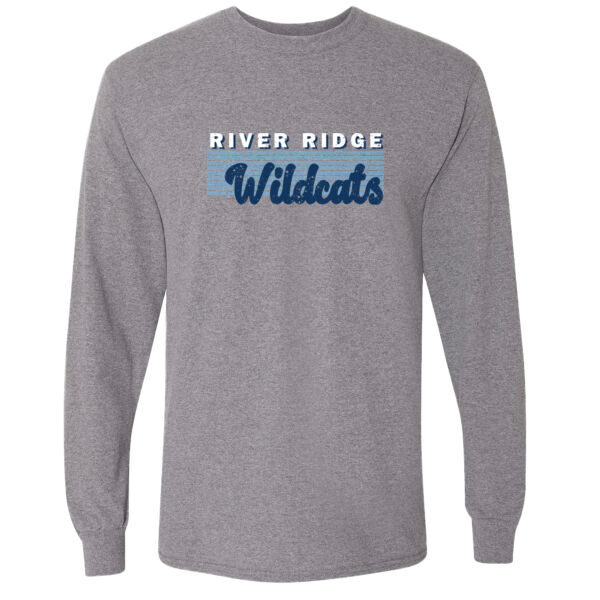 River Ridge Volleyball 2026 Logo 2 - DryBlend® 50/50 Long Sleeve T-Shirt Thumbnail