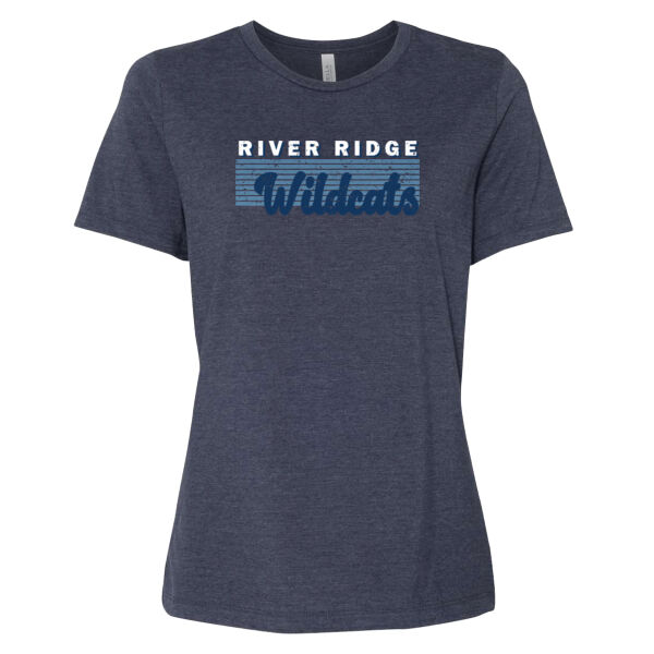 River Ridge Volleyball 2026 Logo 2 - Women’s Relaxed Fit Heather CVC Tee Thumbnail