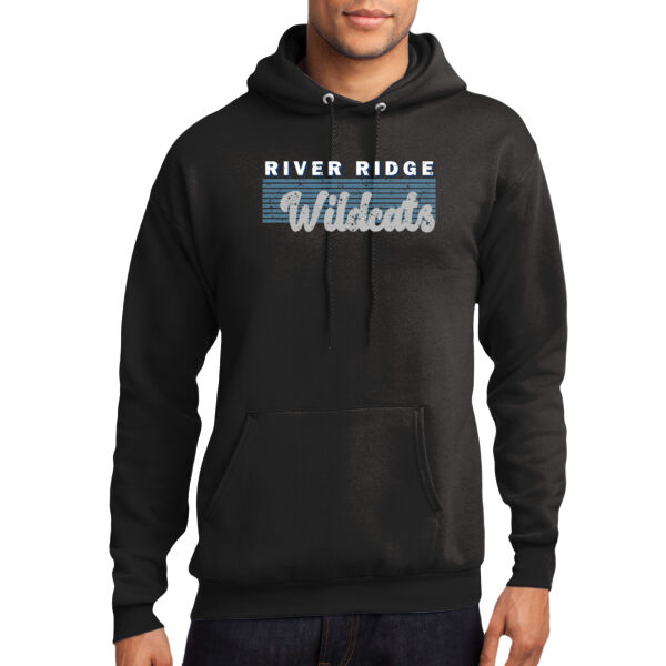 River Ridge Volleyball 2026 Logo 2 - Core Fleece Pullover Hooded Sweatshirt Thumbnail