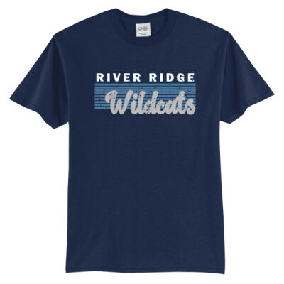 River Ridge Volleyball 2026 Logo 2 - Tall Core Blend Tee Thumbnail