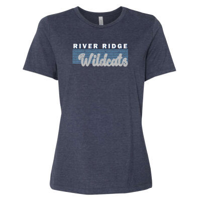 River Ridge Volleyball 2026 Logo 2 - Women’s Relaxed Fit Heather CVC Tee Thumbnail