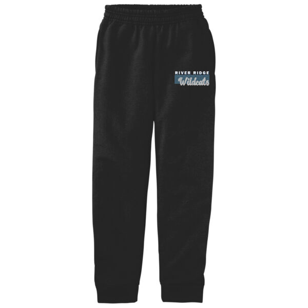 River Ridge Volleyball 2026 Logo 2 - Youth Core Fleece Jogger Thumbnail