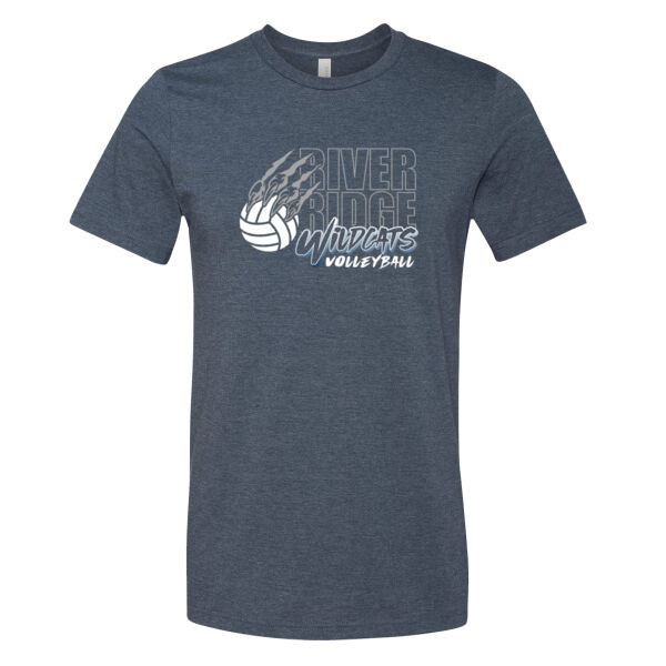 River Ridge Volleyball Logo 3 - CVC Jersey Tee Thumbnail